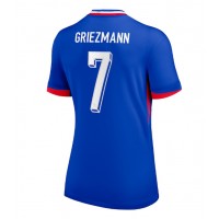 Billiga Frankrike Antoine Griezmann #7 Hemma fotbollskläder Dam EM 2024 Kortärmad